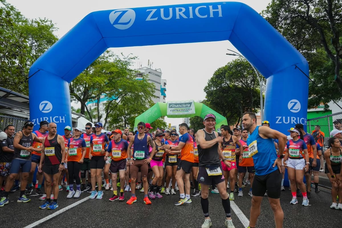 Se cumplió el lanzamiento de la Media Maratón de Bucaramanga de la Fundación Cardiovascular de Colombia. Foto: prensa de la FCV.