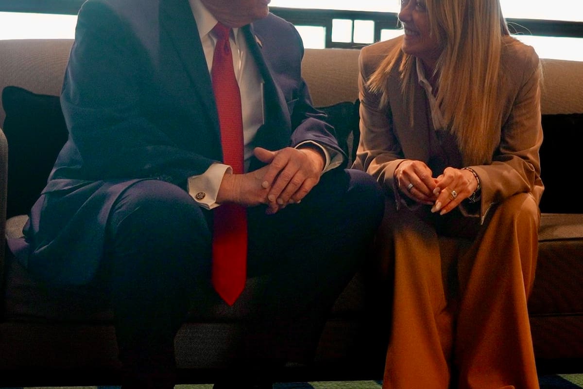 La primera ministra de Italia, Giorgia Meloni, se reúne con el presidente de Estados Unidos, Donald Trump, este miércoles, en el marco de la Cumbre del G7.
