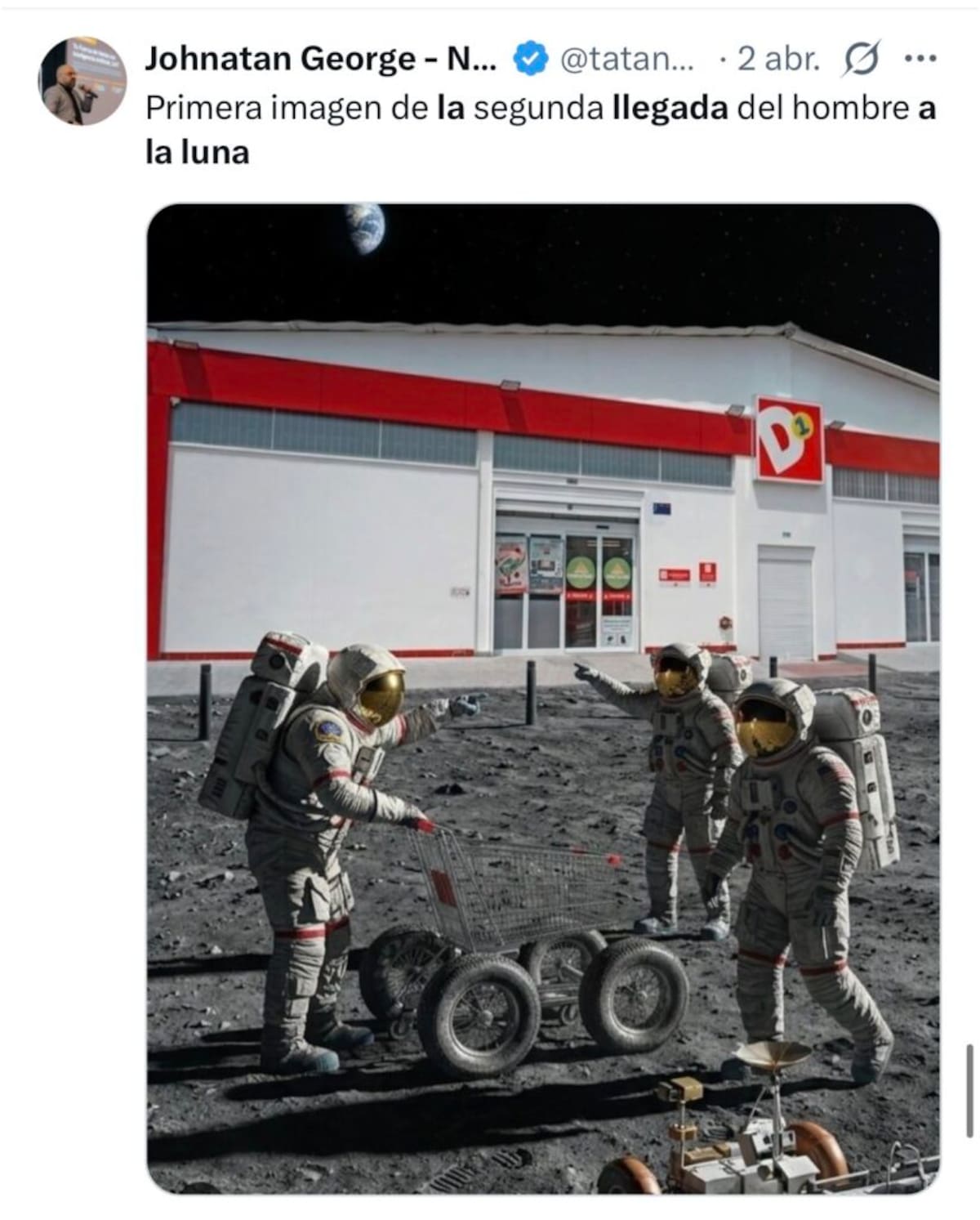 Cientos de memes y burlas circularon en redes en Colombia sobre la misión Artemis II a la Luna.