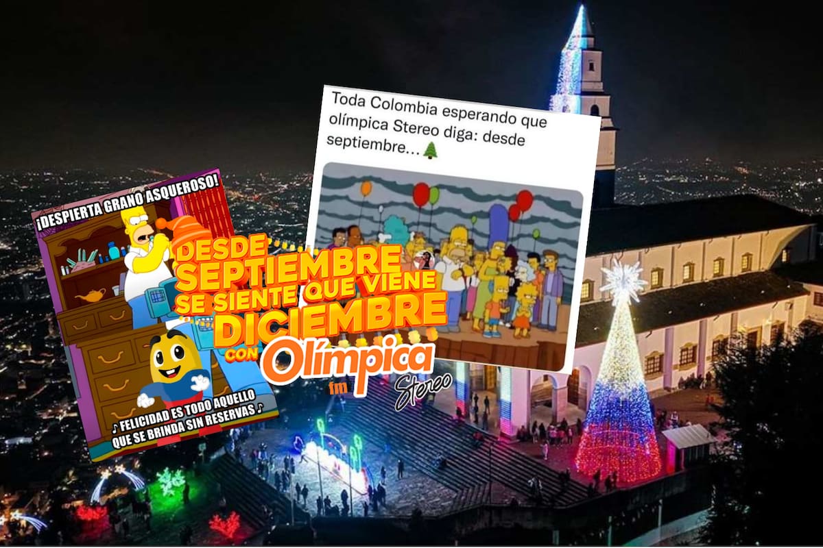 Desde septiembre se siente que viene diciembre Foto: Redes sociales