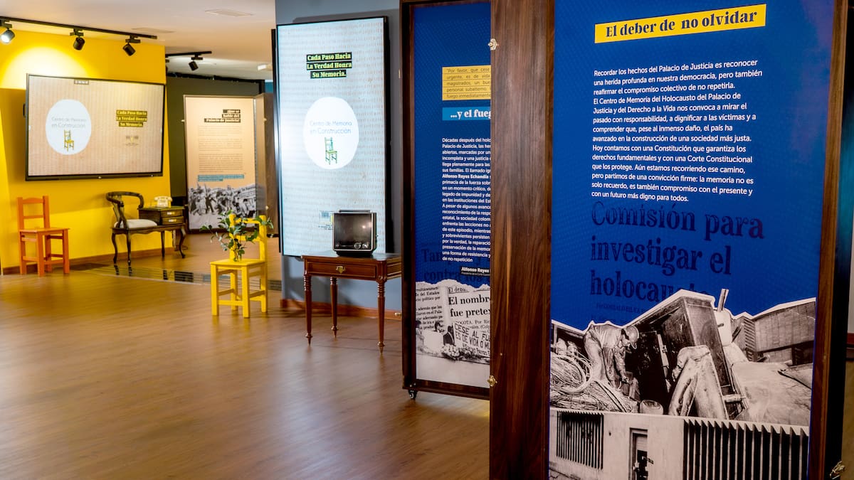 “Memoria de luz”: así se vuelve a mirar el Palacio de Justicia 40 años después