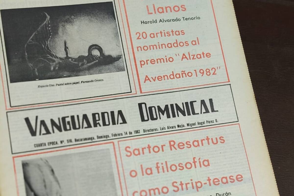 Memoria literaria de Bucaramanga: el Dominical que marcó una generación. Foto suministrada/VANGUARDIA