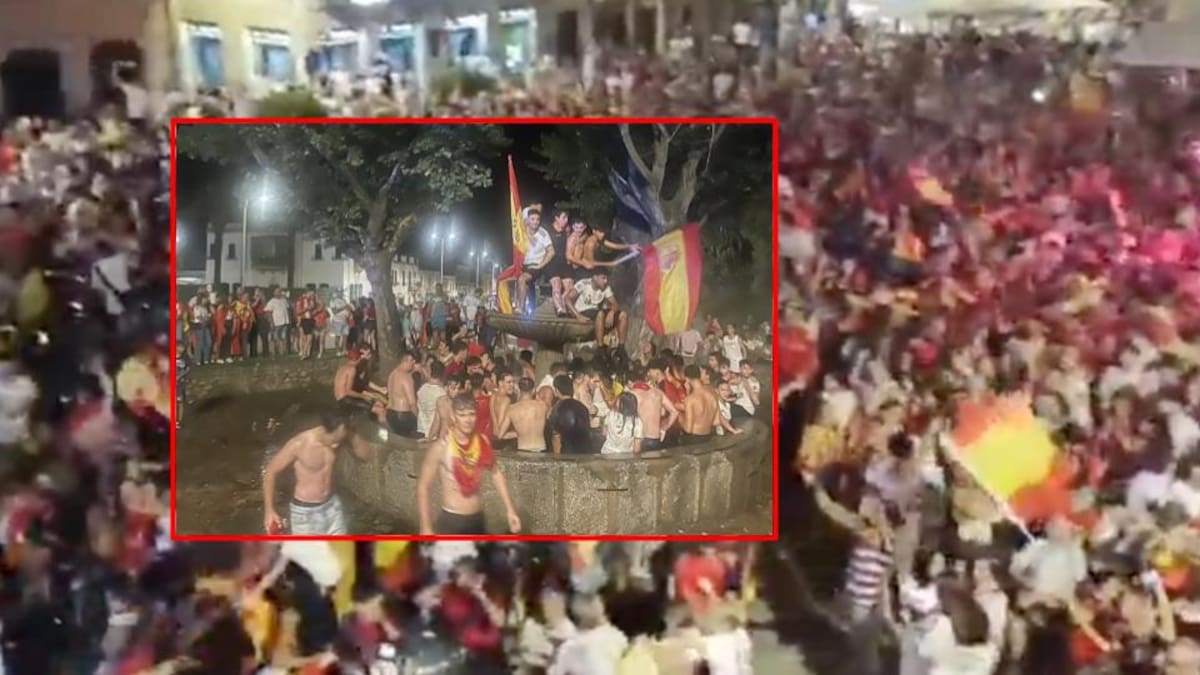 Menor de 13 años falleció tras las celebraciones por el título de España | Tomado de Videos de X