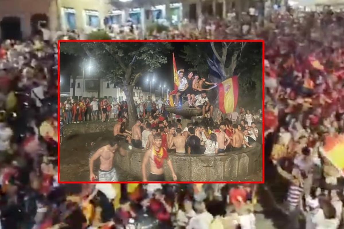 Menor de 13 años falleció tras las celebraciones por el título de España | Tomado de Videos de X