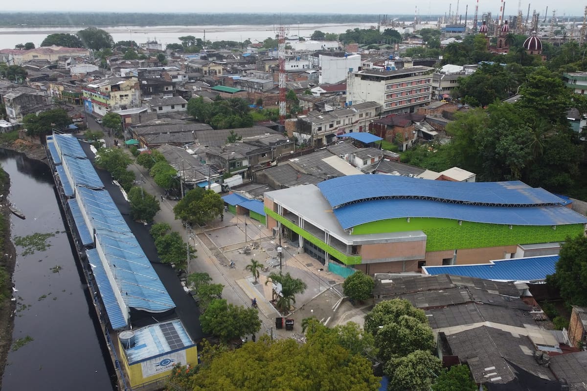 El Mercado Pesquero se construyó en el sector de La Rampa, cerca del Puerto de Embarcaciones Menores, en Barrancabermeja.
Suministrada/Vanguardia