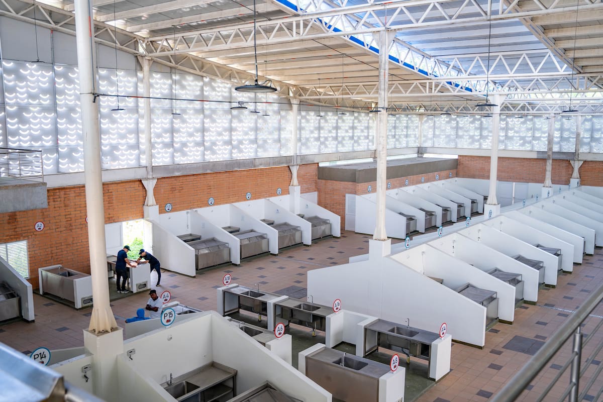 El Mercado Pesquero se construyó en el sector de La Rampa, cerca del Puerto de Embarcaciones Menores, en Barrancabermeja.
Suministrada/Vanguardia