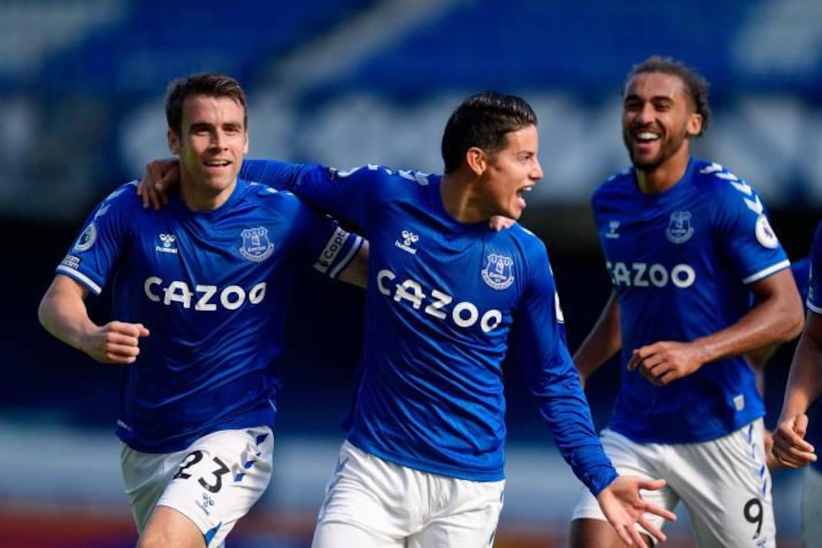 James Rodríguez se valoriza en el Everton. Archivo / VANGUARDIA