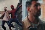 Messi se encuentra con Tom Holland y termina volando con Spider-Man entre los rascacielos de Nueva York