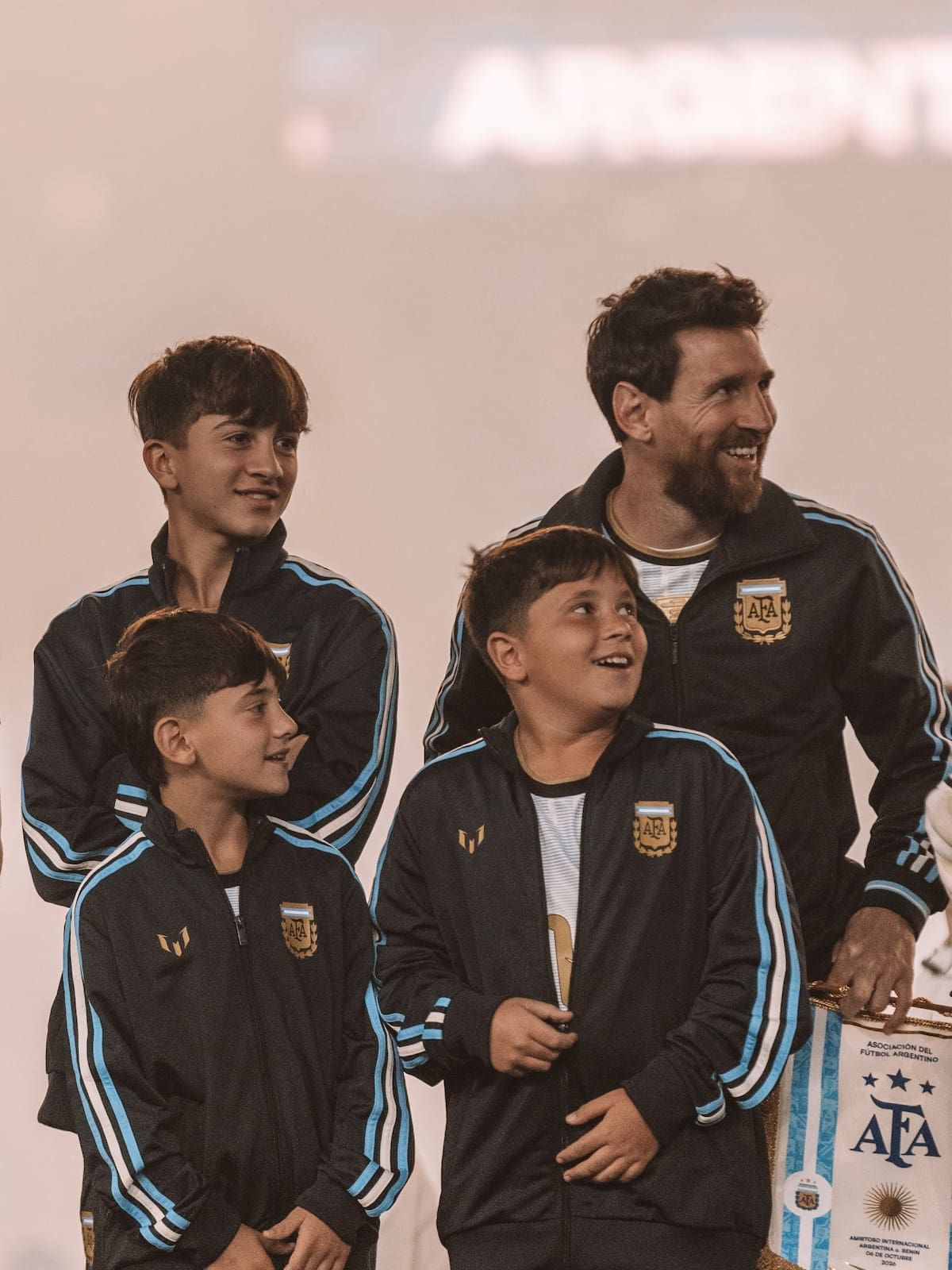 Messi ya extraña a Argentina tras su despedida. Foto: Redes sociales Messi