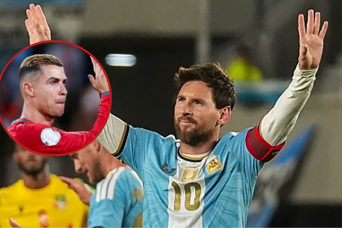 Messi ya extraña a Argentina tras su despedida y recibe un emotivo mensaje de Cristiano Ronaldo. Foto: EFE/Redes sociales