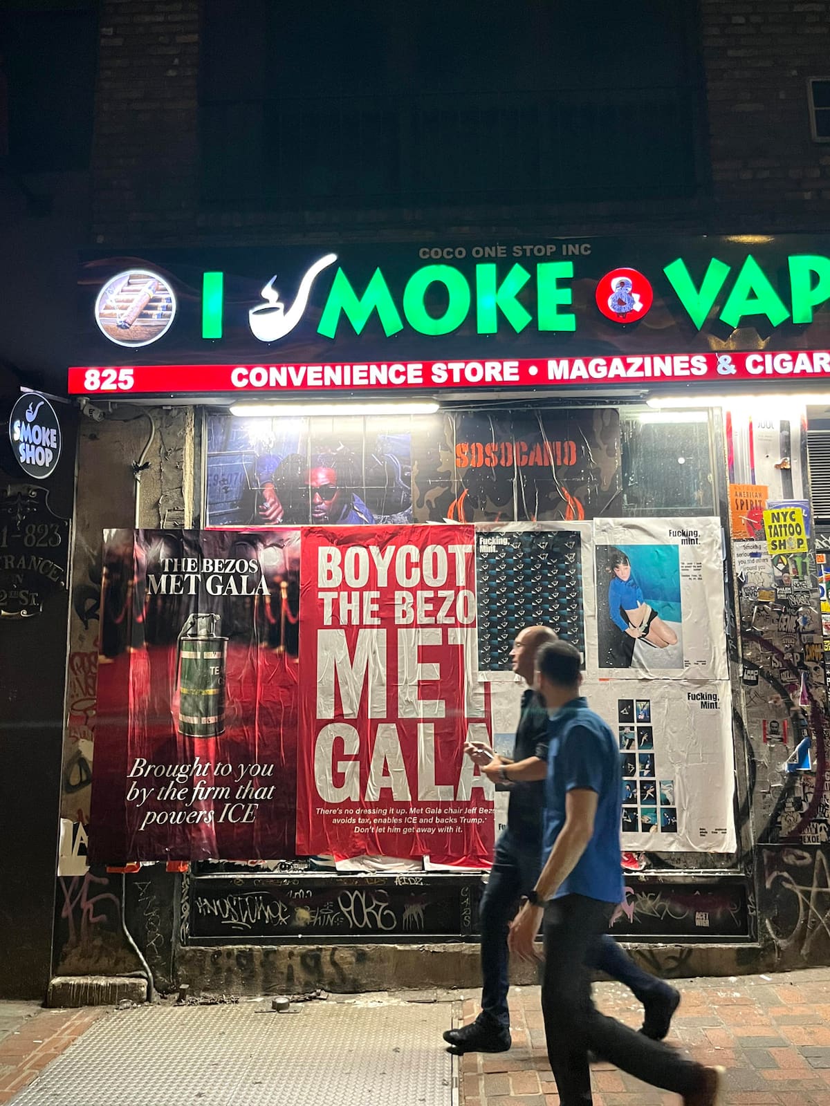 La Met Gala enfrenta protestas por Jeff Bezos y su millonario patrocinio. Foto: EFE