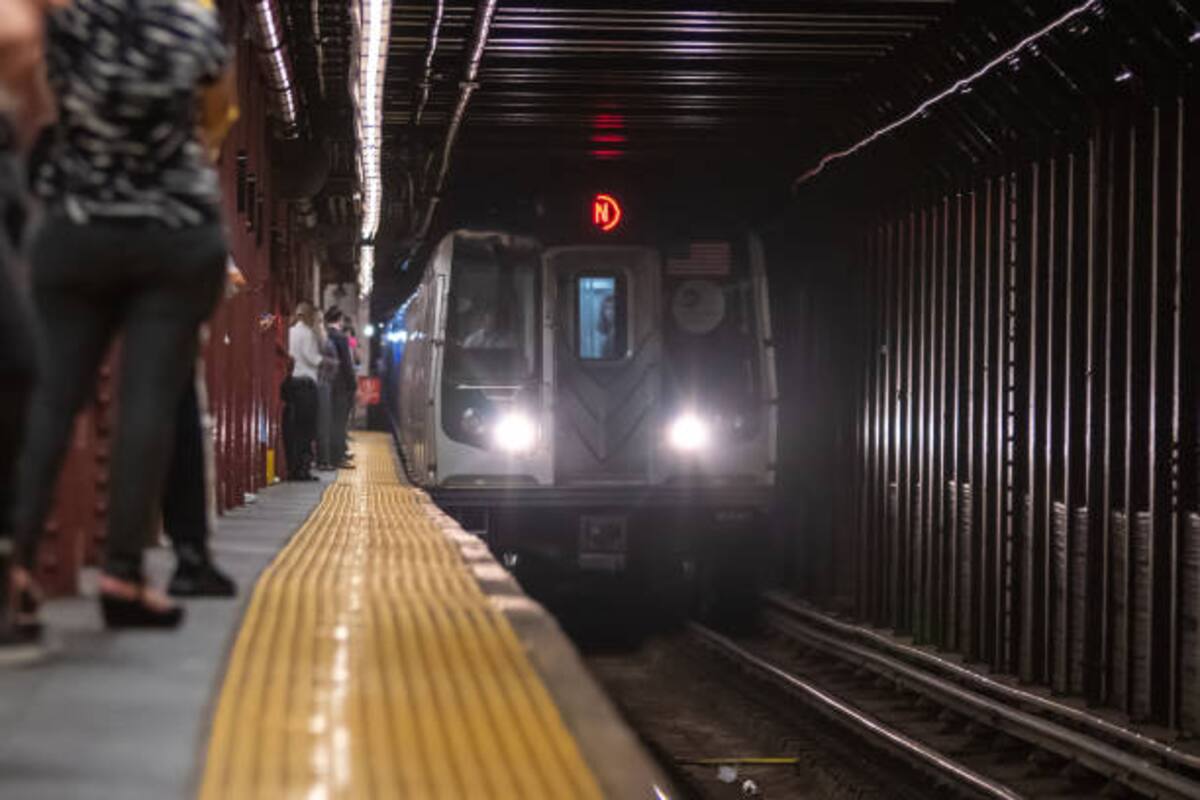 Usuarios de Metro de Nueva York.