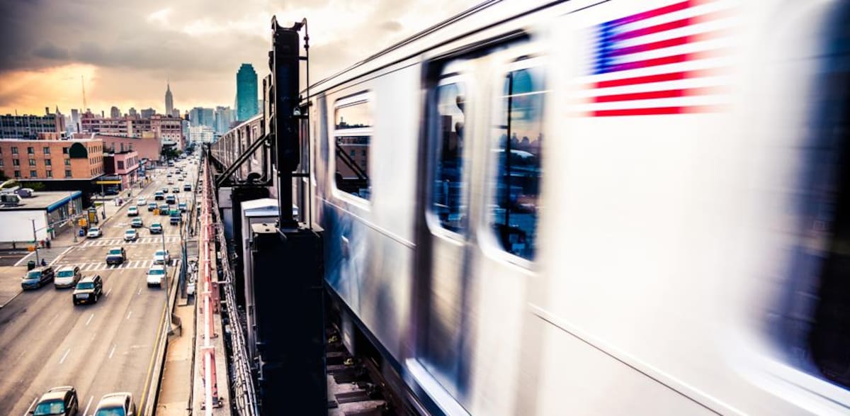 Metro de Nueva York.