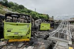 Metrolínea: ¿qué hay detrás de los reiterados incendios en estaciones y buses?