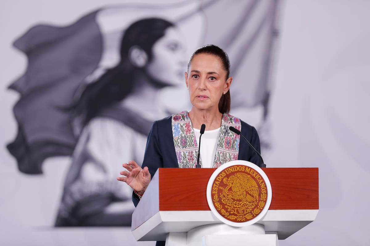 La presidenta de México, Claudia Sheinbaum. // Foto: EFE/Isaac Esquivel.