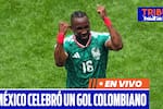En vivo: México celebró el gol del colombiano Julián Quiñones para doblegar a Sudáfrica