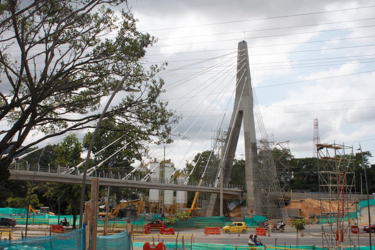 La Alcaldía de Floridablanca asegura que toda la infraestructura contemplada para esta obra será entregada la próxima semana. (Foto: Jaime del Río / VANGUARDIA)