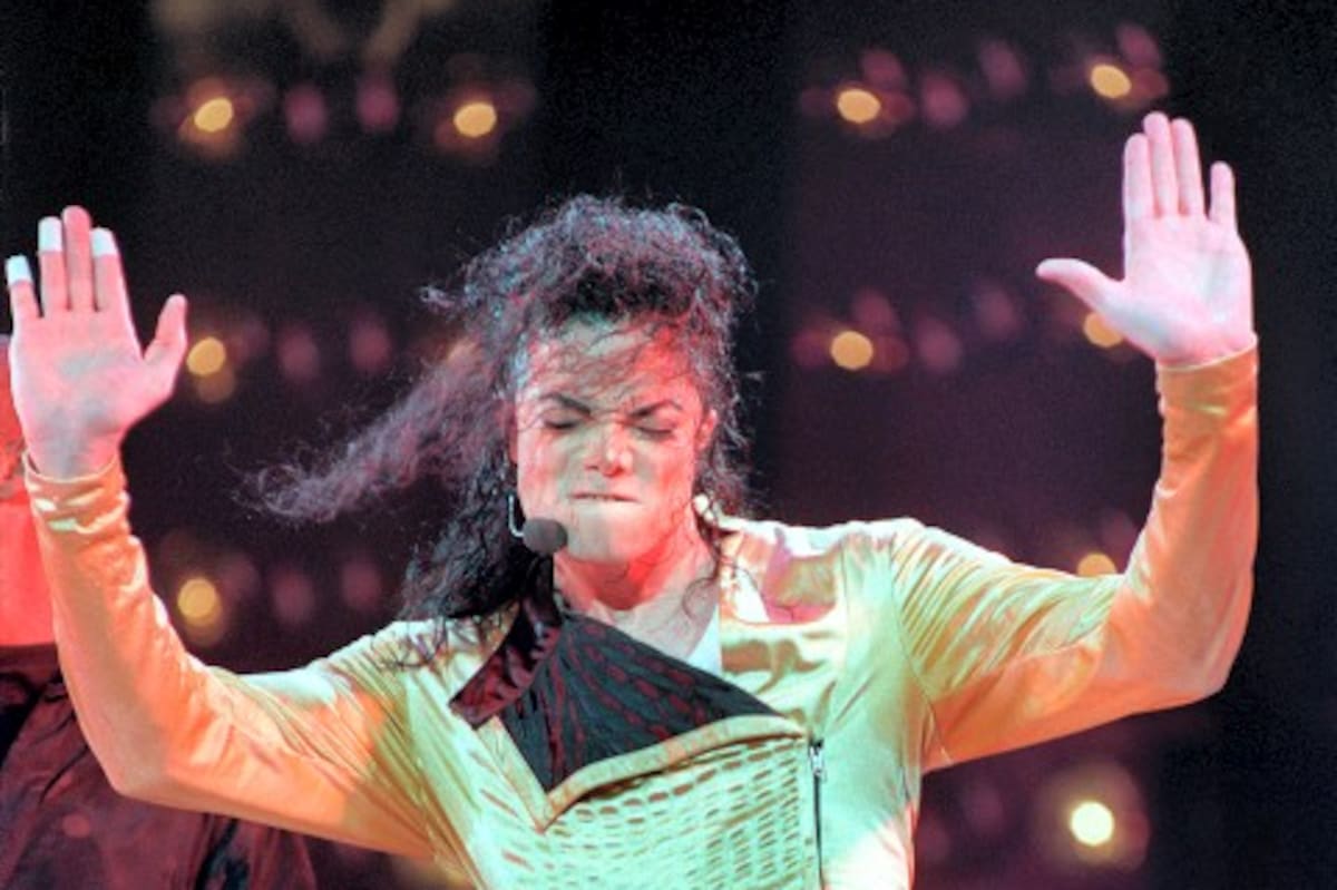 Michael Jackson, en Bangkok, en agosto de 1993.