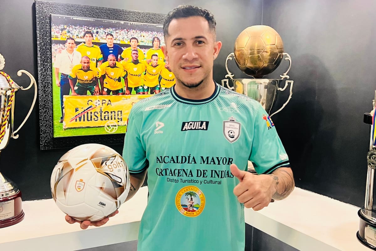 Michael Ortega, nuevo jugador de Real Cartagena. //Cortesía