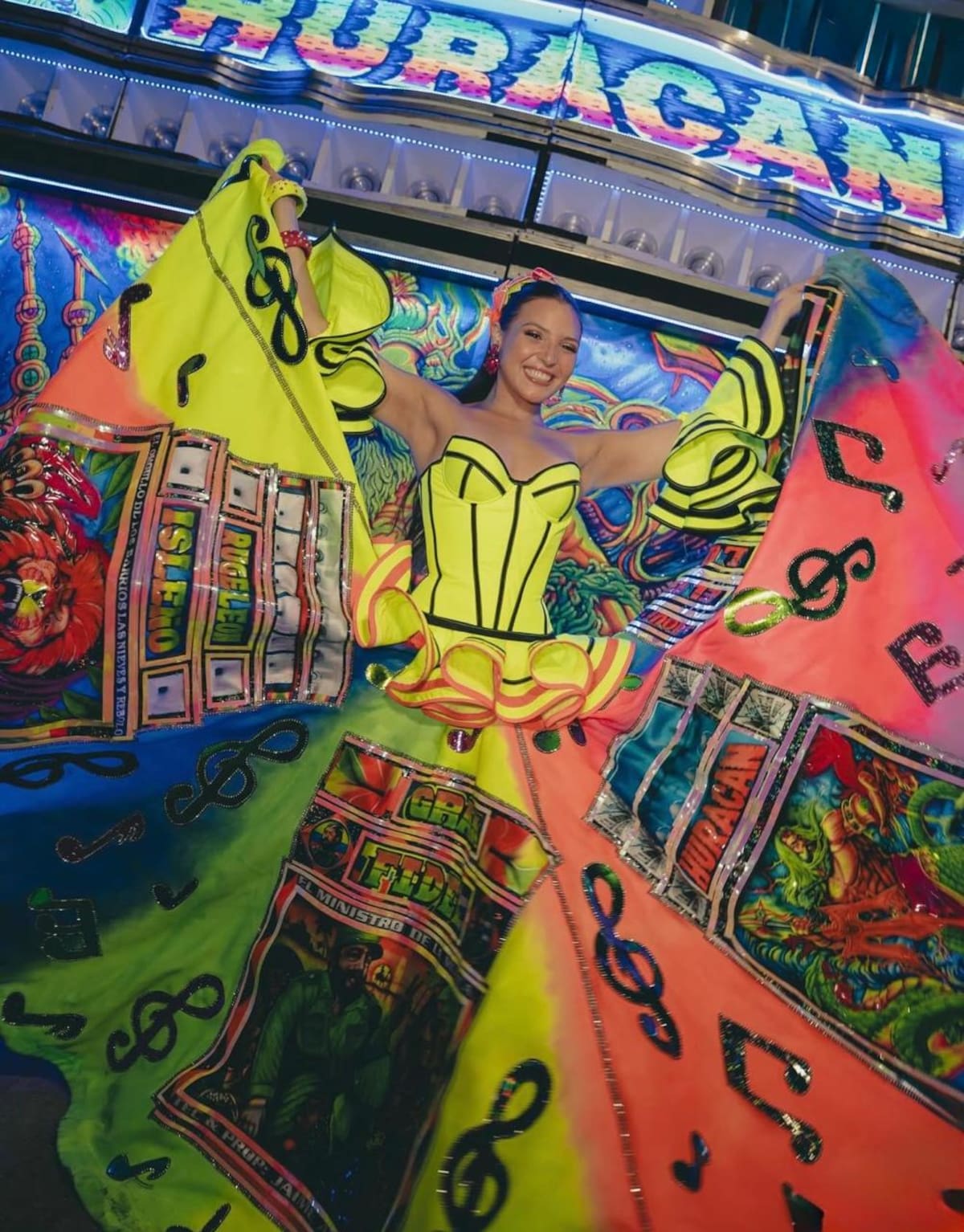 Coronada como Reina del Carnaval de Barranquilla 2026, Michelle Char Fernández.