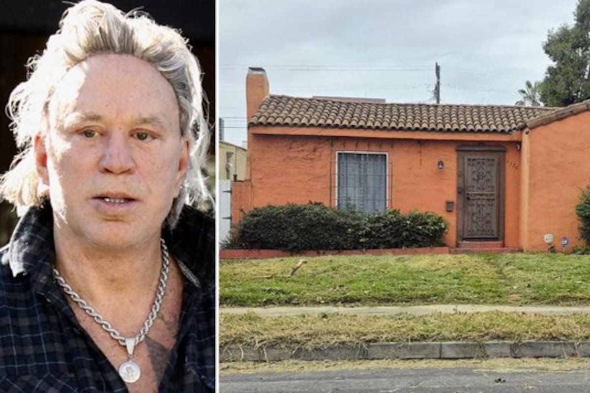 De la gloria del Óscar al desalojo: Mickey Rourke pierde su casa en Los Ángeles por millonaria deuda.