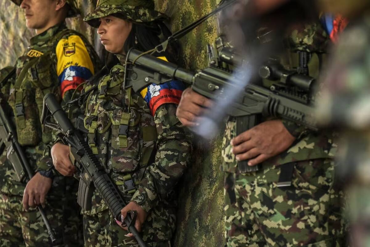 Miembros de disidencias de las Farc. // Colprensa.
