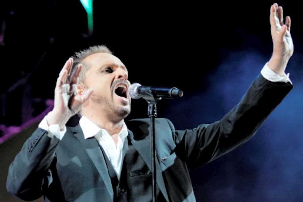 Catante español Miguel Bosé.