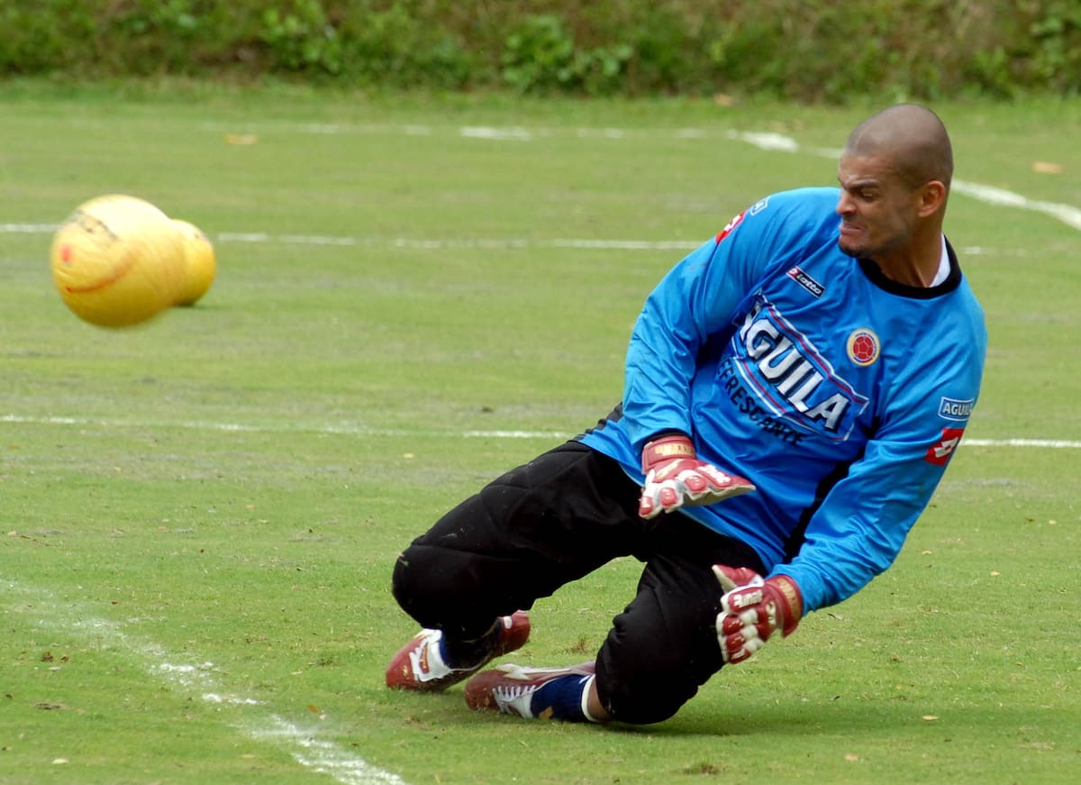 Miguel Calero Arquero Selección Colombia
Ernesto Guzmán Junior