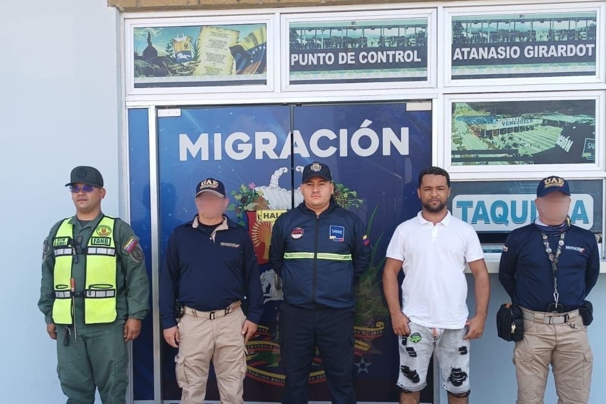 Miguel David Núñez Machado, alias 'Colón', fue expulsado de Colombia y entregado a las autoridades venezolanas en la frontera.
