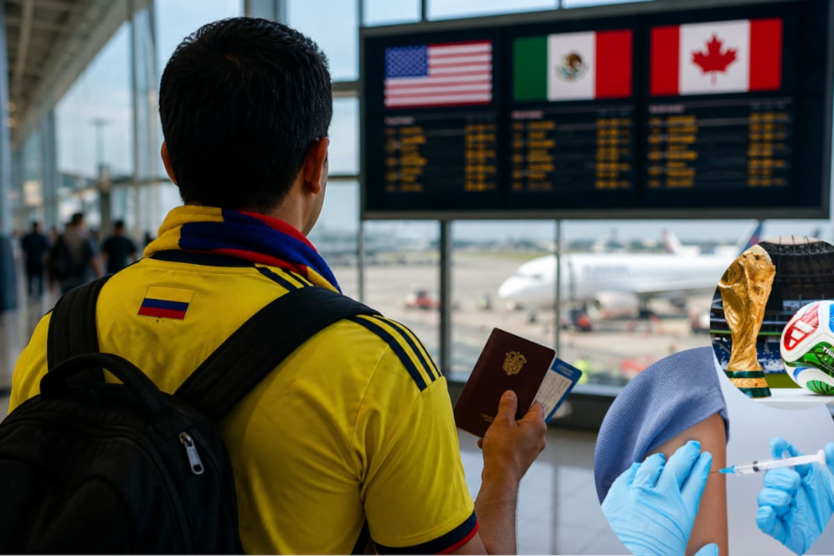 El Mundial de 2026 comenzará el 11 de junio y será la primera edición de la historia con 48 selecciones participantes. Imagen con apoyo de IA. Imágenes Canva.