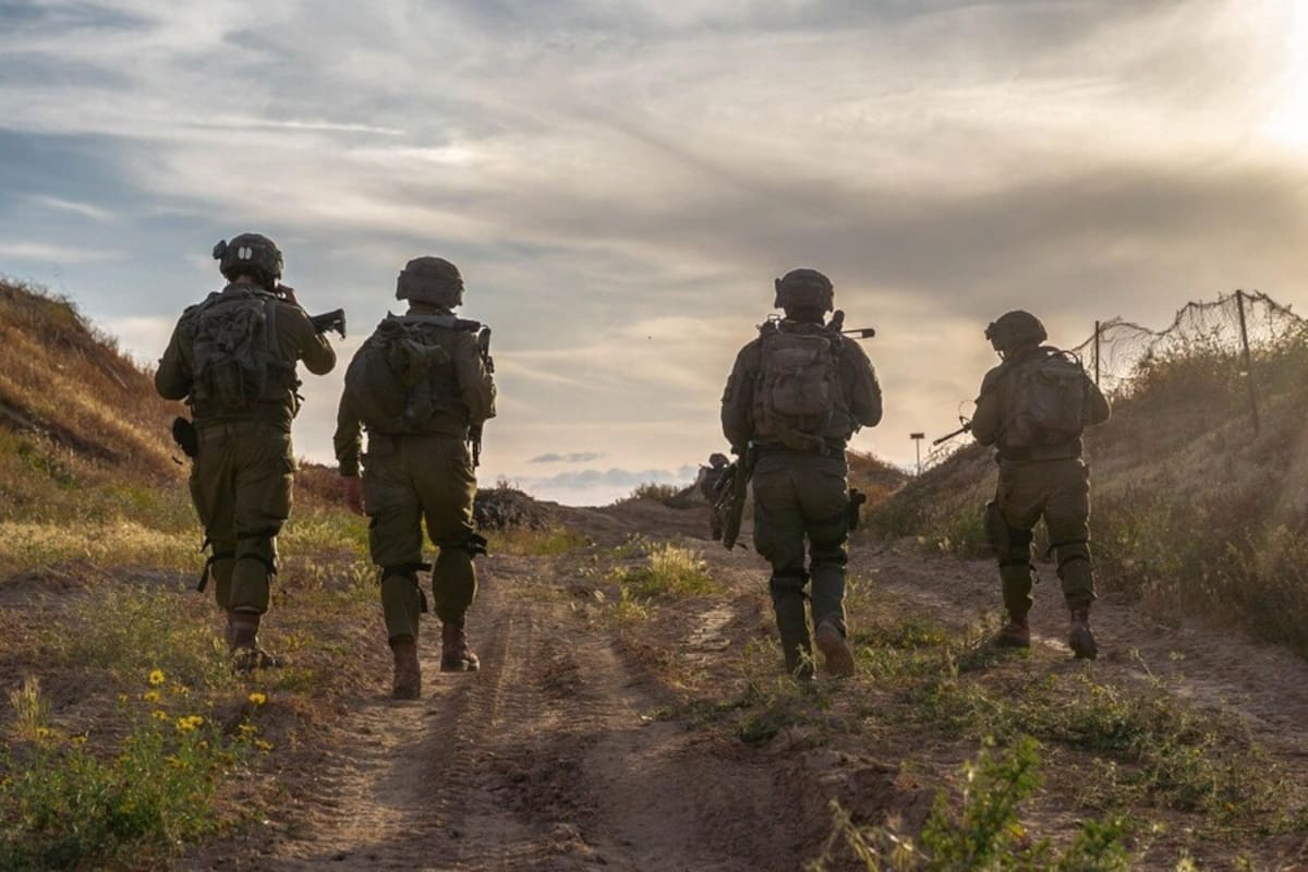 Militares israelíes en la Franja de Gaza. // Colprensa