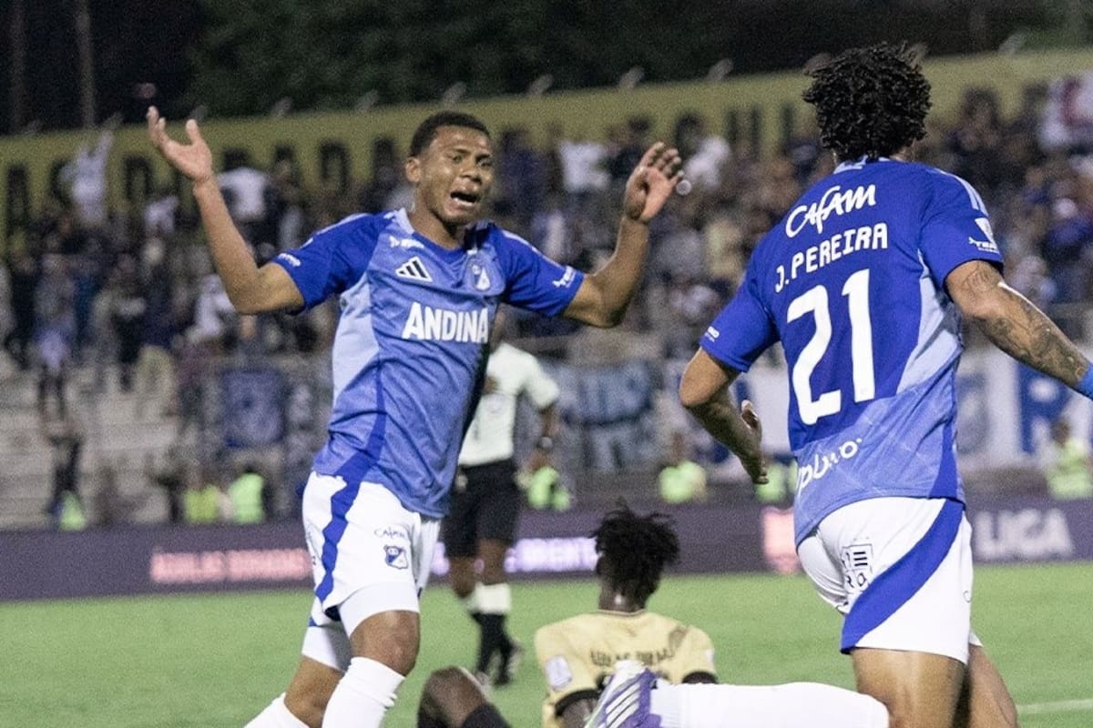 Millonarios venció 2-1 a Águilas Doradas en la jornada 9 de la Liga BetPlay II 2025. Foto: Millonarios.