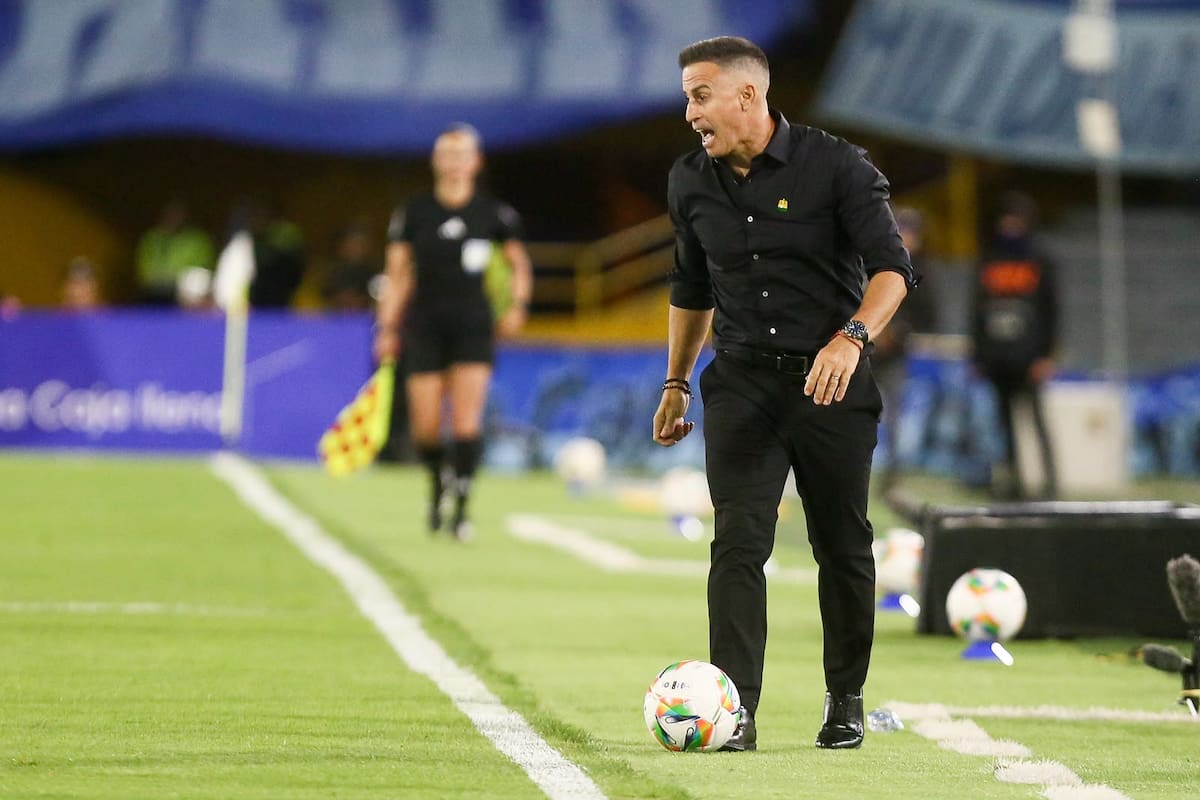 Bogotá. Julio 25 de 2026. Millonarios enfrenta a Atlético Bucaramanga, por encuentro válido de la Liga BetPlay II 2026 de la fecha 1 en el Estadio Nemecio Camacho El Campin. (Colprensa - Lina Gasca).