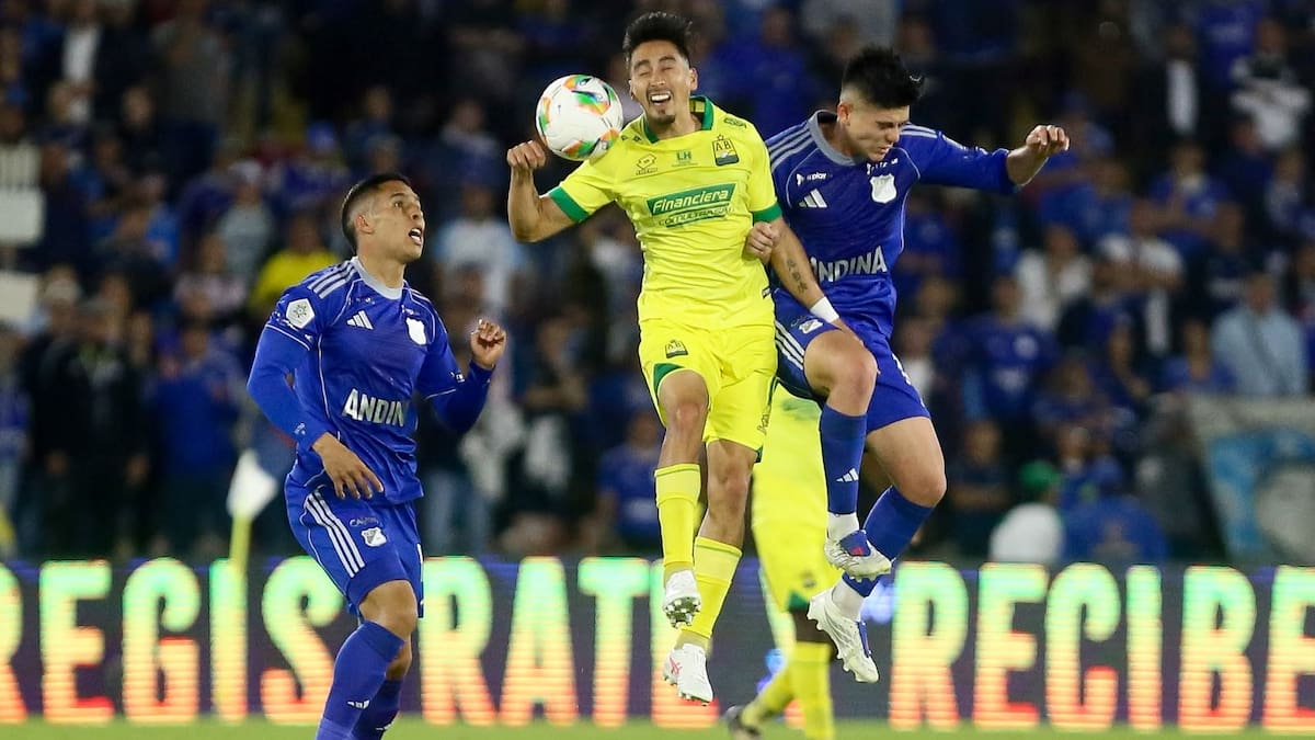 Bogotá. Julio 25 de 2026. Millonarios enfrenta a Atlético Bucaramanga, por encuentro válido de la Liga BetPlay II 2026 de la fecha 1 en el Estadio Nemecio Camacho El Campin. (Colprensa - Lina Gasca).