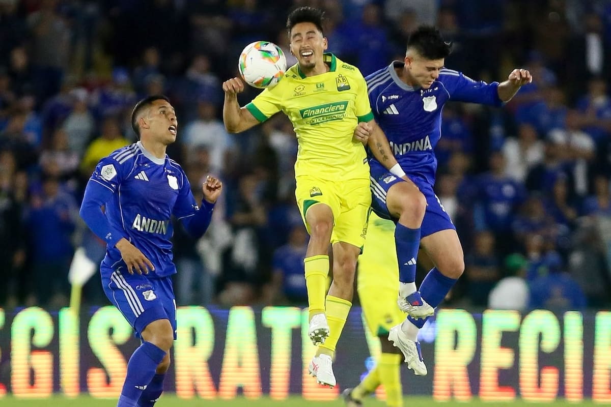 Bogotá. Julio 25 de 2026. Millonarios enfrenta a Atlético Bucaramanga, por encuentro válido de la Liga BetPlay II 2026 de la fecha 1 en el Estadio Nemecio Camacho El Campin. (Colprensa - Lina Gasca).