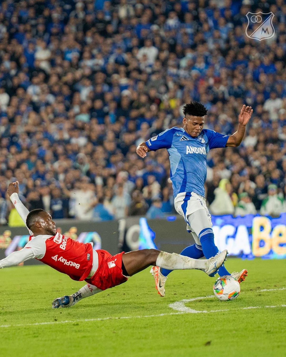 Millonarios vs. Santa Fe protagonizan el clásico más importante de los últimos años. Foto: Millonarios.