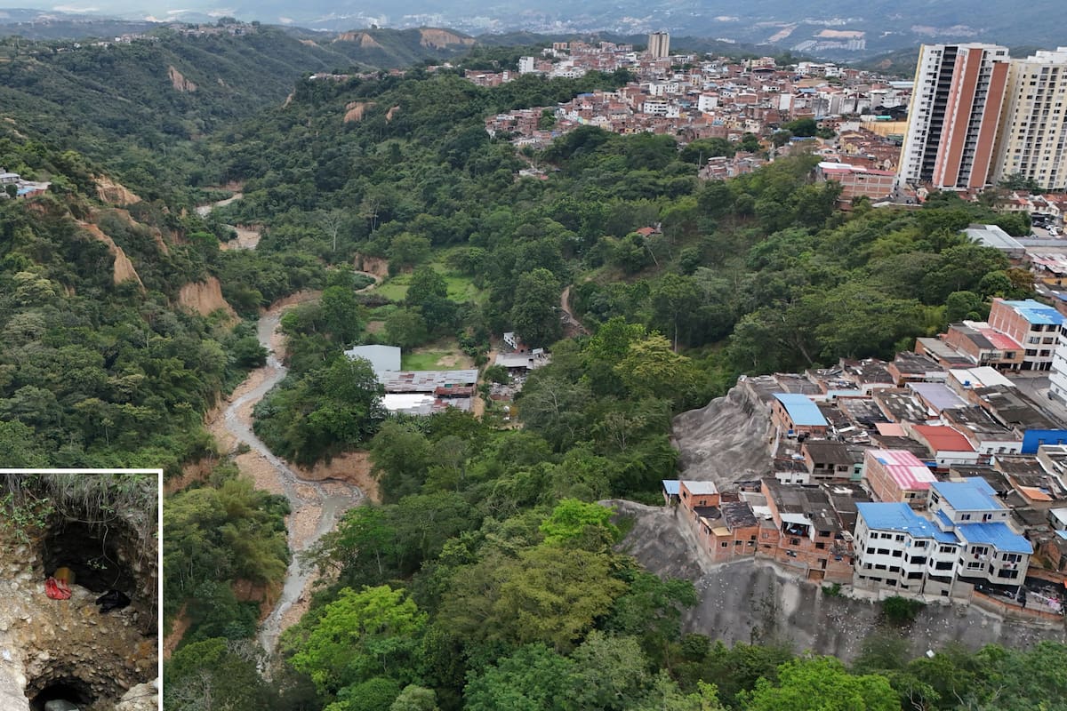 Estructuras y adecuaciones que forman parte de canalizaciones en quebradas y del sistema de alcantarillado también han resultado afectadas por estas intervenciones, muchas con explosivos, en medio de actividades de minería ilegal sobre la escarpa. (Fotos: Jaime Moreno / VANGUARDIA)