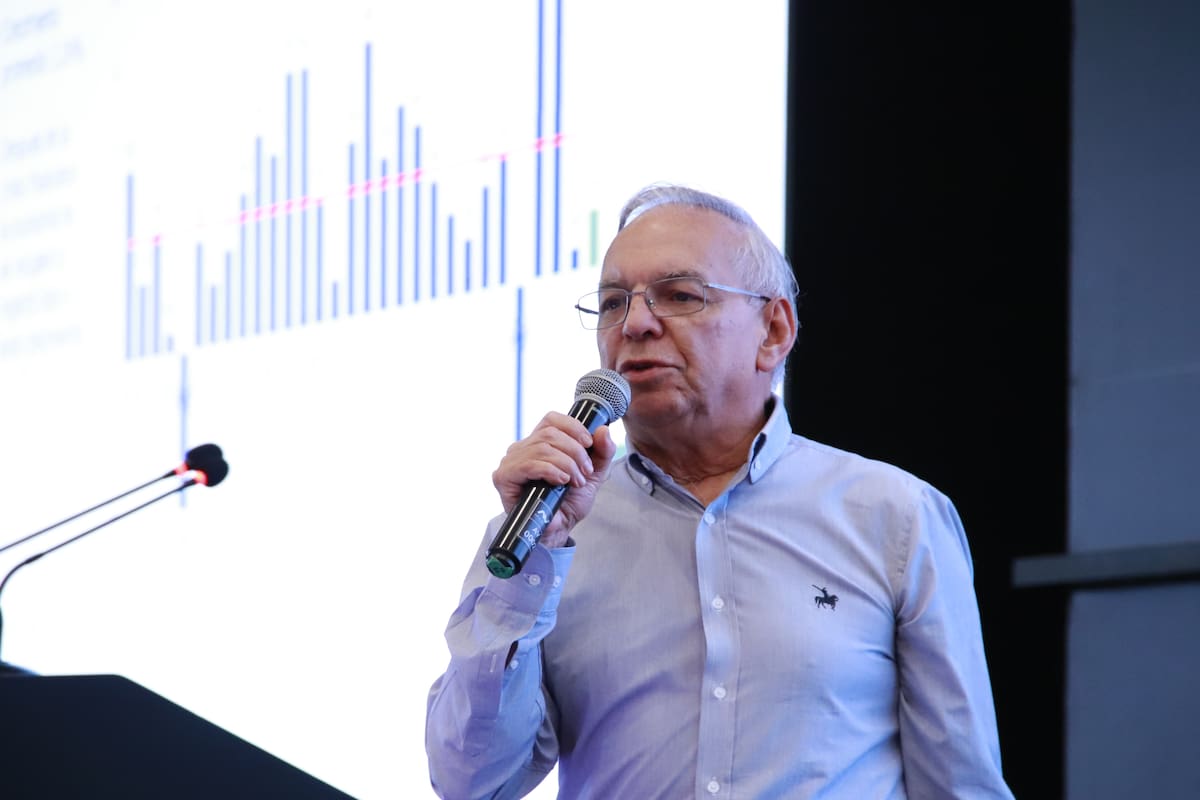 El ministro de Hacienda Ricardo Bonilla en el Simposio de Mercado de Capitales, de Asobancaria, en Cartagena. // Cortesía.