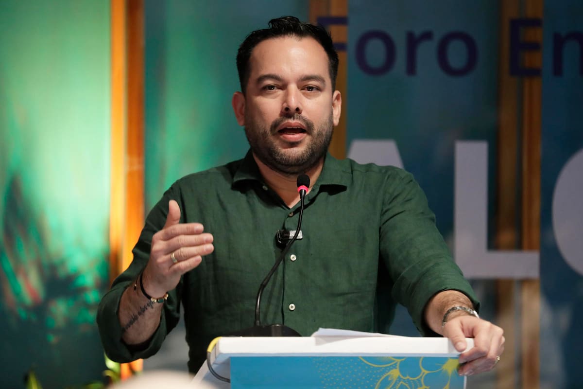 Foto de archivo del Ministro de Minas y Energía de Colombia, Edwin Palma. EFE/ Carlos Ortega