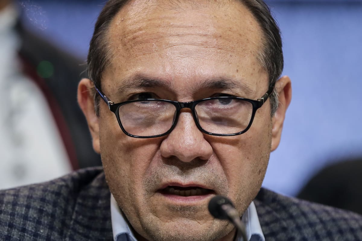 Ministro del Trabajo, Antonio Sanguino. // Foto: Colprensa - Catalina Olaya.