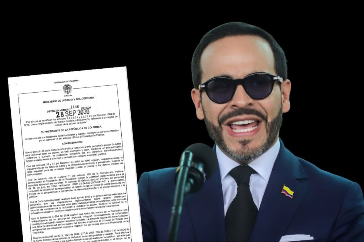 Minjusticia firmó decreto para que tutelas contra el presidente vayan en primera instancia al Consejo de Estado. | Foto: Vanguardia