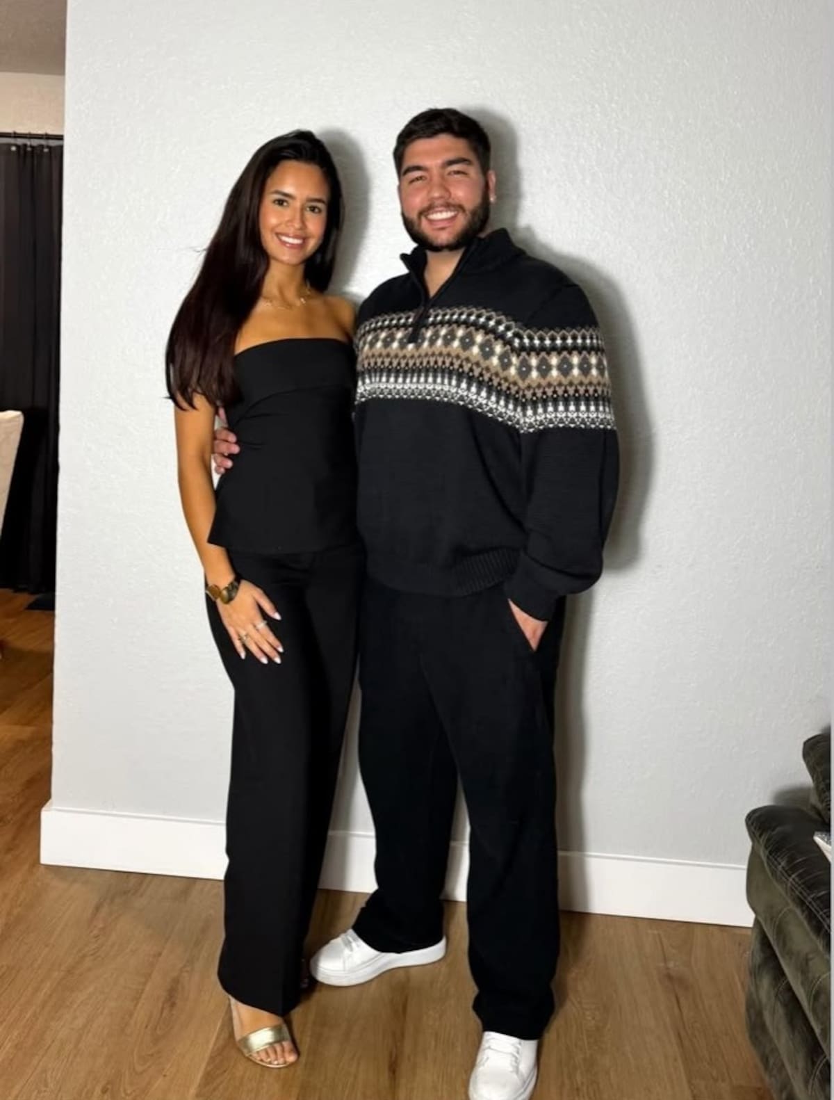 Kkarlent y Jose Castro, quien en vida fue su pareja sentimental. Fotos tomada de Ig: josecastro.