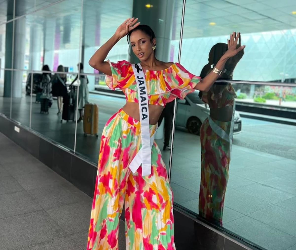 Miss Jamaica permanece en UCI. // Redes sociales - IG - @Officialgabriellehenry