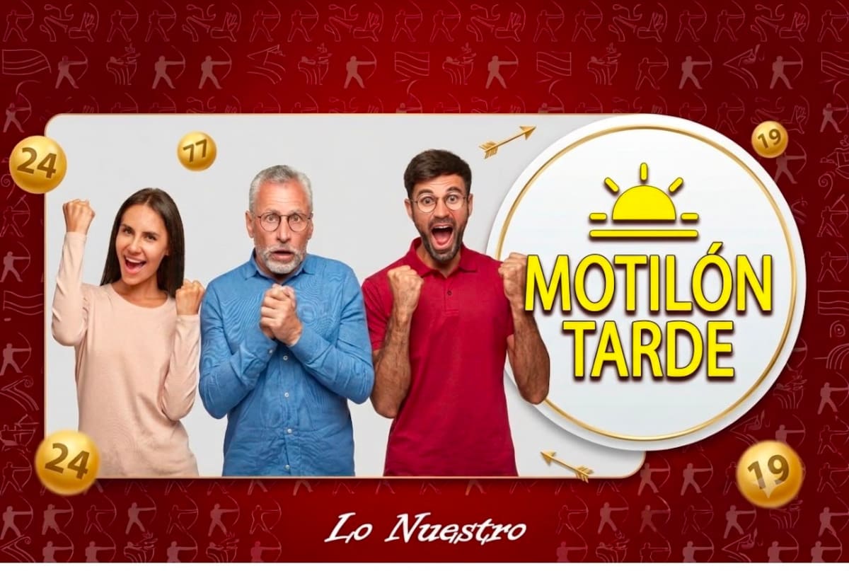 Sorteo de hoy de Motilón Tarde.
