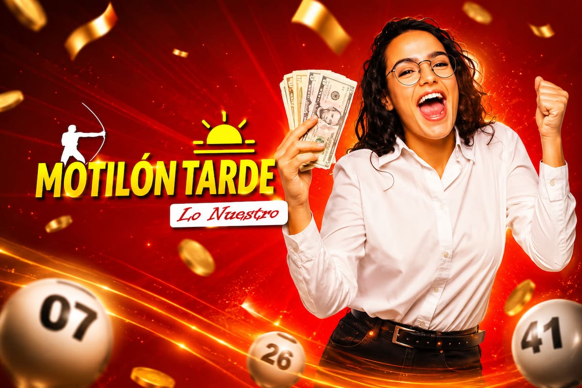Cayó el Motilón Tarde del sorteo de hoy.