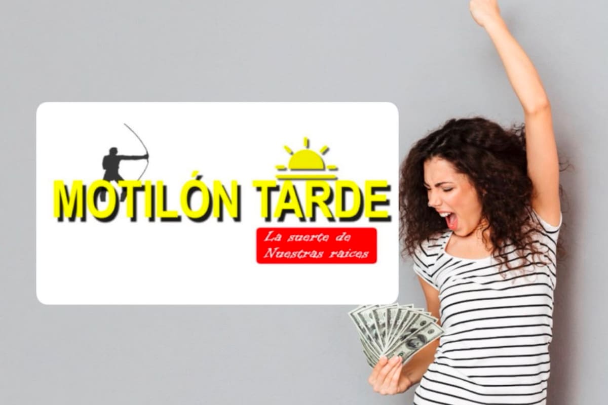 Resultado del sorteo de hoy de Motilón Tarde.