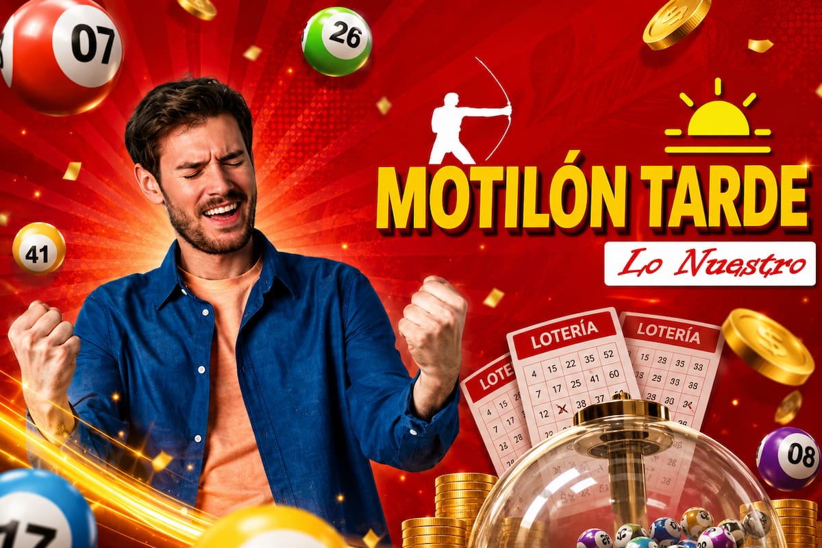 Motilón Tarde: resultado del sorteo de hoy.