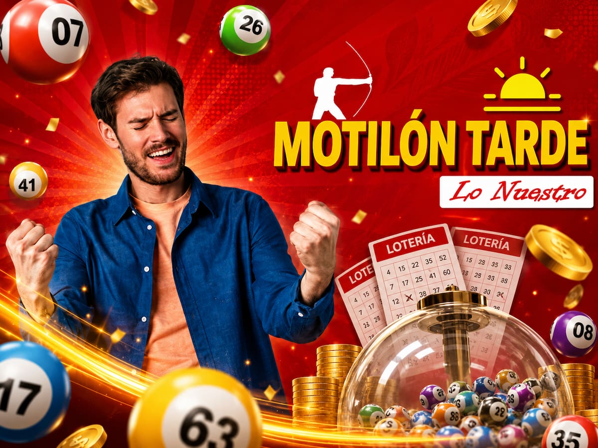 Motilón Tarde: resultado del sorteo de hoy.