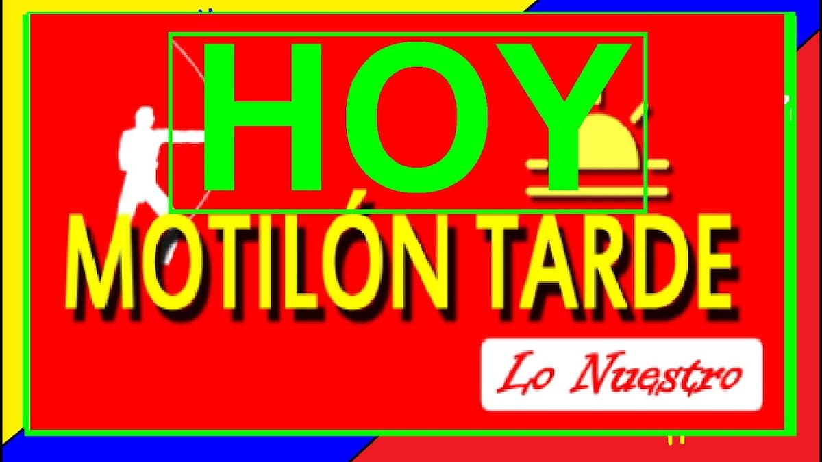 Sorteo de hoy del chance Motilón Tarde.