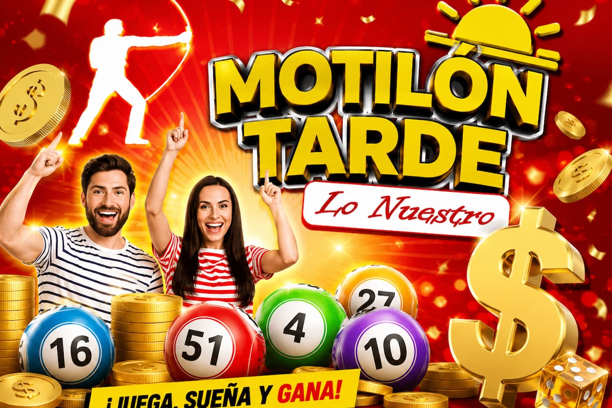 Motilón Tarde: resultado del sorteo de hoy.
